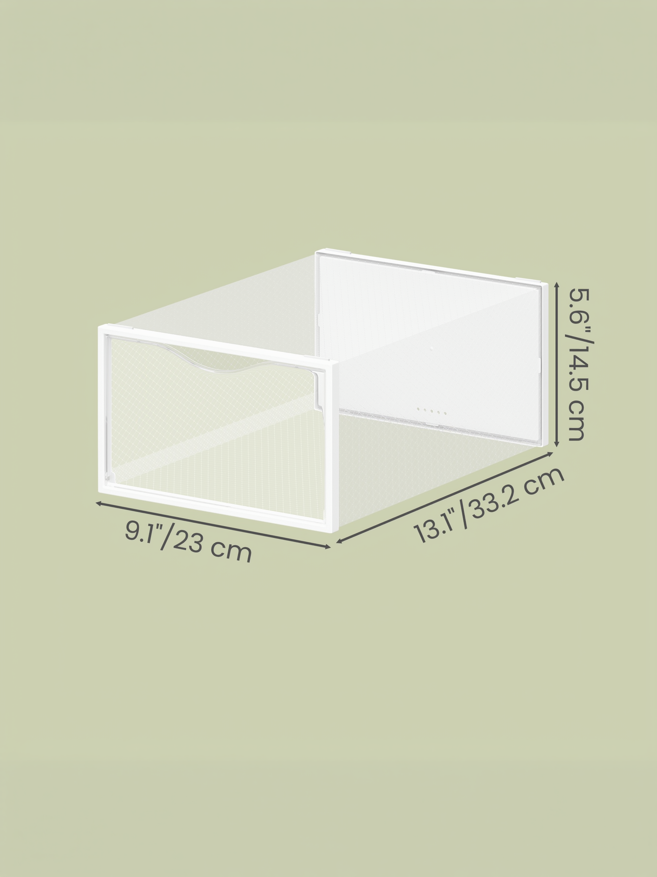 12 Pack Stackable Shoe Boxes, Transparent and Cloud White Plastic Shoe Storage Organizers for Closet, Sneaker Containers