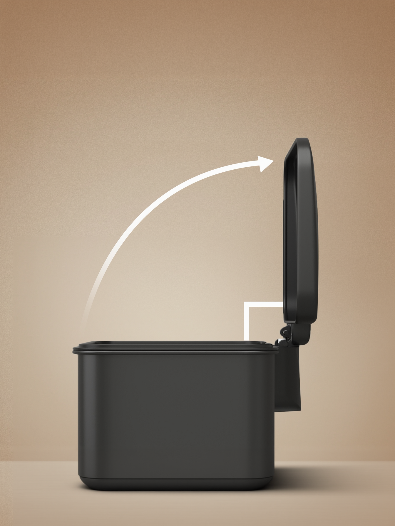 10.5 Gallon Step Trash Can with Soft Close Lid, Stainless Steel Garbage Bin with Stay-Open Feature and 15 Bags, Black