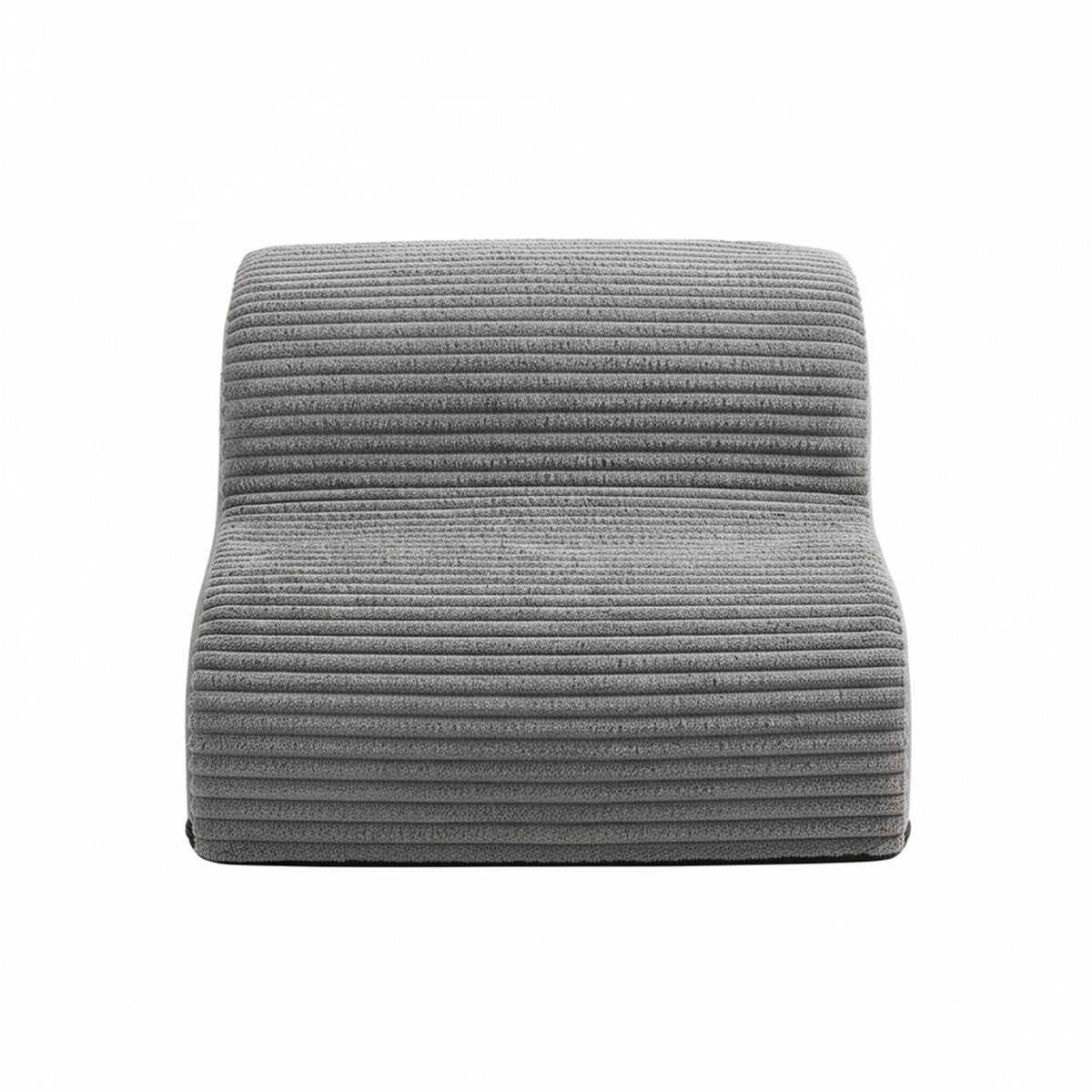 LEDREM 2-Step Dog Stairs, Anti-Slip Foam Pet Steps for Bed, 15.8 x 15.8 x 11.8 inches, Gray