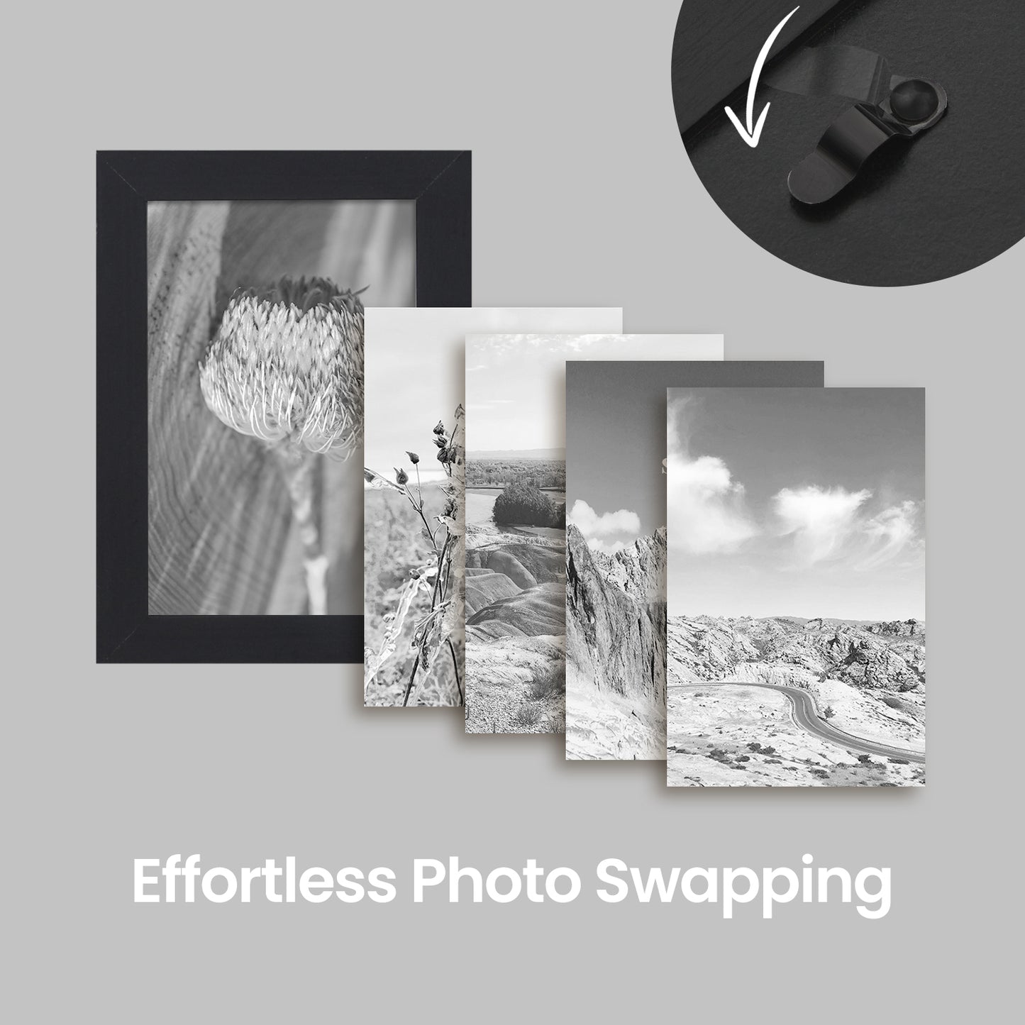 12-Pack 4x6 Wall Collage Photo Frames, Multi-Picture Display with Glass Front, Easy Assembly, Ink Black