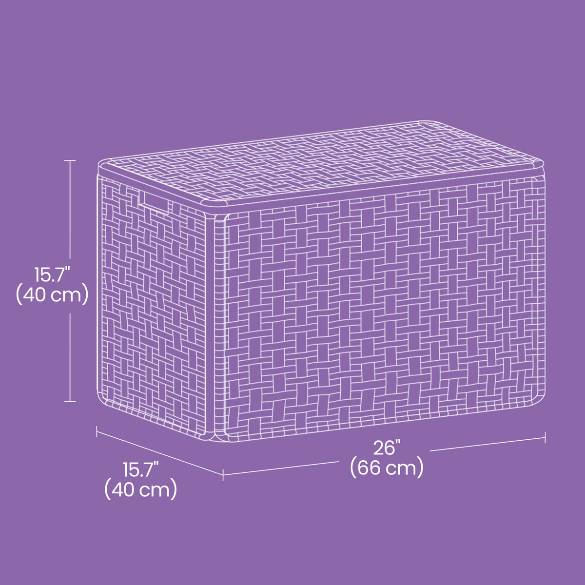 LEDREM 27.7 Gallon (105L) Storage Basket with Lid, Storage Bin, Foldable, Removable Liner, Metal Frame, for Bedroom, Laundry Room, Gray and White